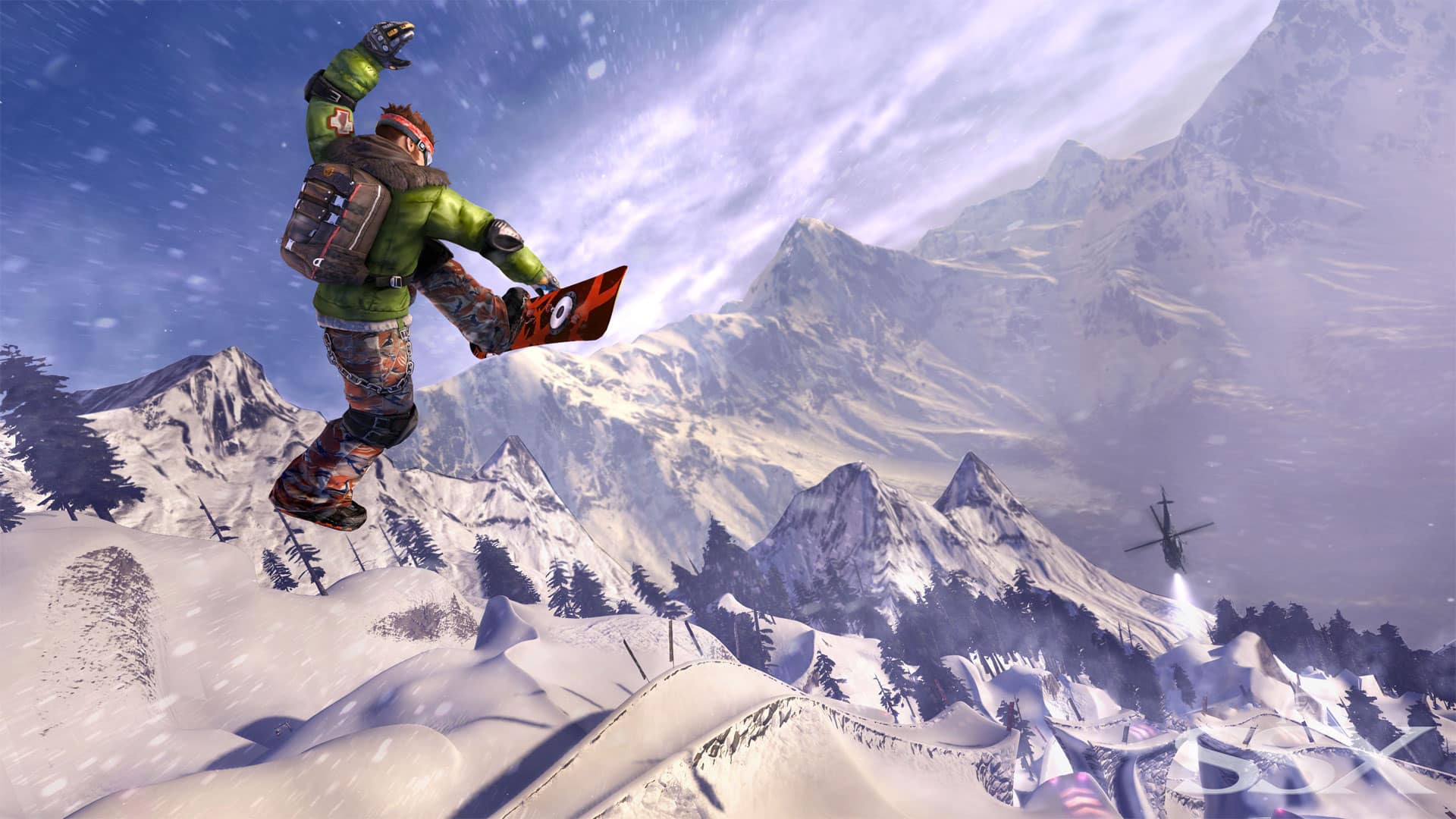 SSX3, idéal pour les amateurs de snowboard
